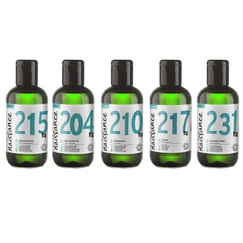 Top 5 Organic Carrier Oil 100ml Starter Set