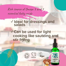Load image into Gallery viewer, Argan Virgin Certified Organic Oil
