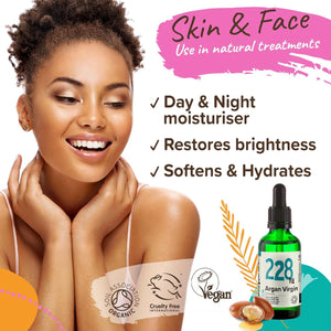 Argan Virgin Certified Organic Oil