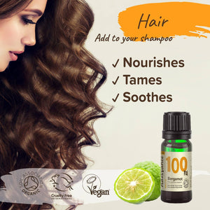Bergamot Certified Organic Essential Oil
