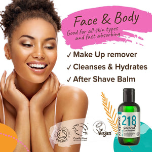 Coconut Fractionated Certified Organic (liquid) Oil
