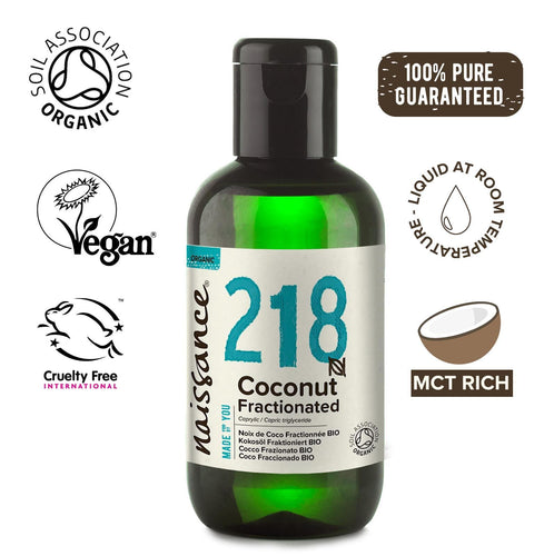 Coconut Fractionated Certified Organic (liquid) Oil