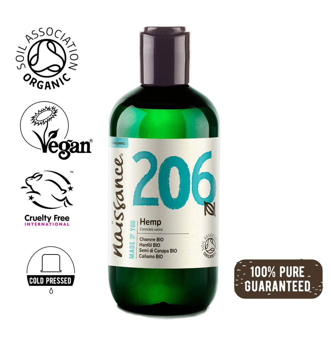Hemp Seed Oil Virgin Cold-pressed Certified Organic