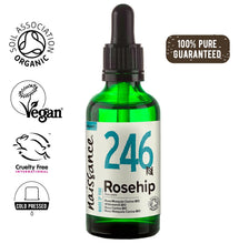 Load image into Gallery viewer, Rosehip Virgin Certified Organic Oil