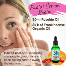 Load image into Gallery viewer, Rosehip Virgin Certified Organic Oil