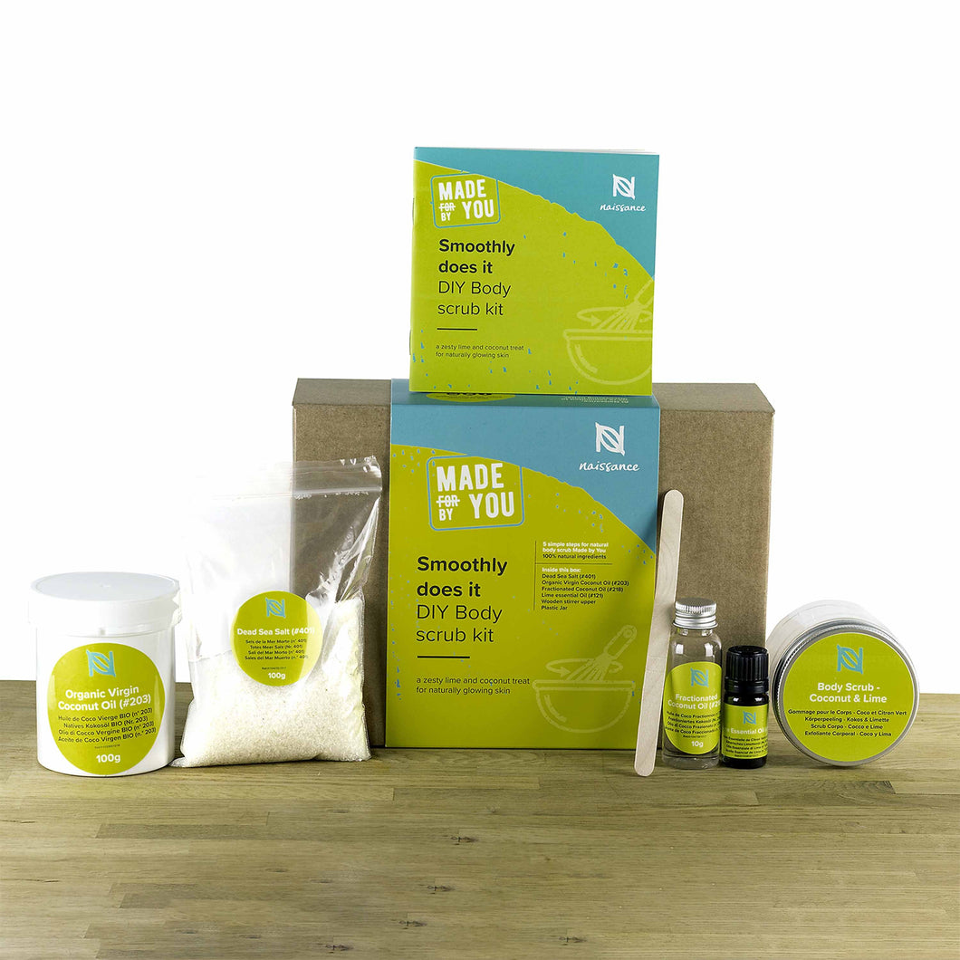 DIY Body Scrub Kit - Smoothly does it